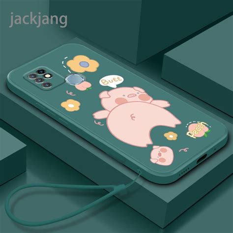Casing Infinix Hot T Hot S Phone Case Softcase Silicone New Designlovely Cute Pig Lovely