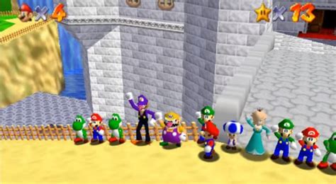 『スーパーマリオ64』に最大24人のオンラインマルチを導入する改造作品「super Mario 64 Online」の動画と集金サービスが公開