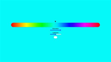 Color Picker With Input Range W Css Variables