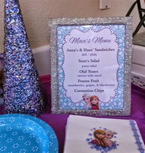 Frozen Disney Birthday Party Ideas Photo 23 Of 69 Catch My Party