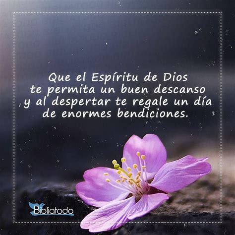 Que El Espíritu De Dios Te Permita Un Buen Descanso Imagenes Cristianas