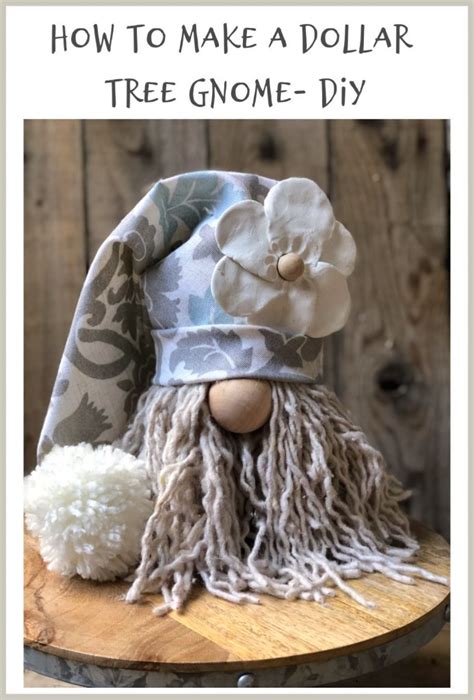 How To Make Adorable Dollar Tree Gnome DIY Just That Perfect Piece