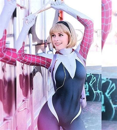 Spider Gwen Stacy Costume Spider Gwen Stacy Costume Glj Bodysuit