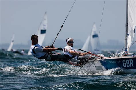 Luke Patience And Chris Grube Gbr In The Mens 470 On Tokyo 2020