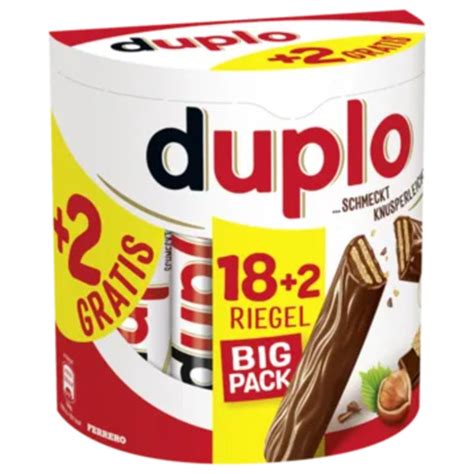 Duplo Kinder Riegel Big Pack Oder Schoko Bons Von Hit F R Ansehen