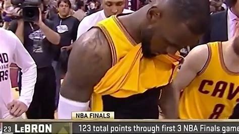 Lebron James Penis Showed During Game Of Nba Finals