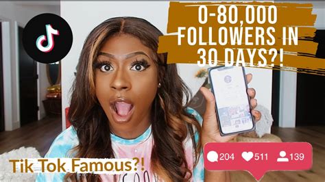 How I Gained 80000 Tiktok Followers In Less Than 30 Days Tips