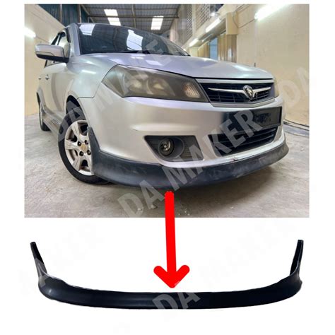 Ready Stockproton Saga Flx Mivec Front Skirt Pur Shopee Malaysia