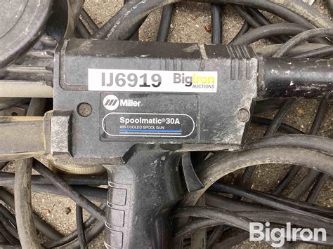 Miller Spoolmatic A Air Cooled Spool Gun Bigiron Auctions