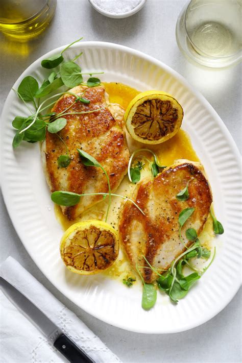 Chicken Paillard With Lemon Dijon Vinaigrette Craving California