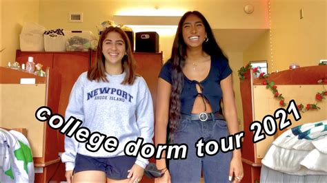 College Dorm Tour 2021 Ft My Roommate YouTube