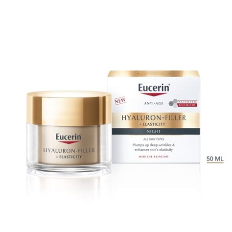 EUCERIN HYALURON FILLER ELASTICITY NAKTS KREMS