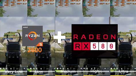 PUBG Ryzen 5 2600 RX 580 8gb ALL Graphic Quality PlayerUnknown S