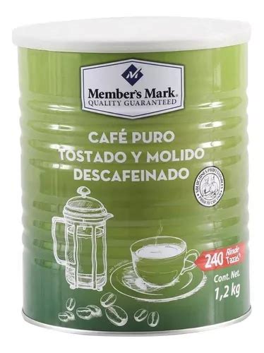 Caf Tostado Y Molido Descafeinado Member S Mark Kg En Venta En