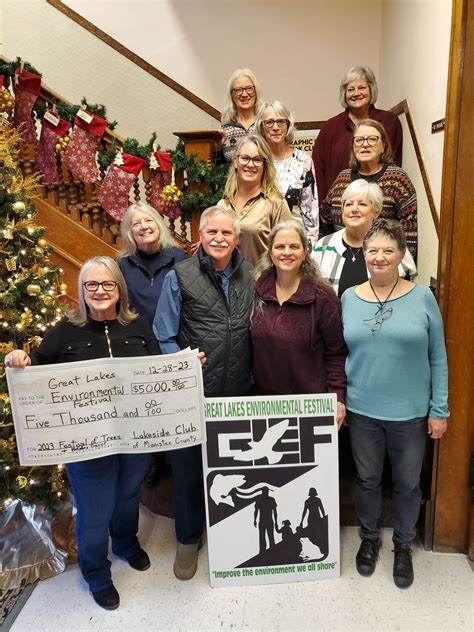 Lakeside Club of Manistee County awards $15K to local charities