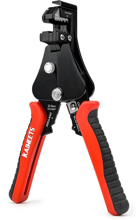 Kaiweets Insulated Wire Stripper Adjustable Cable Stripping Tool