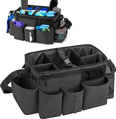 Amazon LoDrid Large Wearable Cleaning Caddy Bag With 4 Foldable