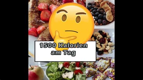 1500 Kalorien Am Tag Und WW Weight Watchers Punkte YouTube