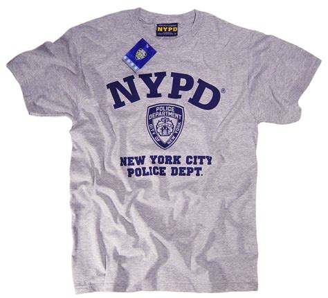 Nypd Shirt T Shirt Decal Badge Gear Patch Equipment Uniform Womens Mens