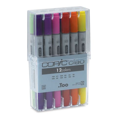 Copic Ciao Double Ended Markers Basic Colors Set Of Michaels