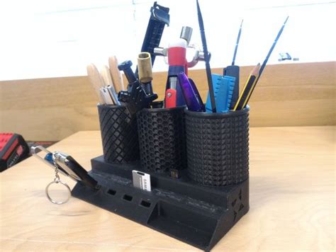 Pen Holder By Silent Bob Thingiverse 3d Printing Diy 3d Printer Designs 3d Printing