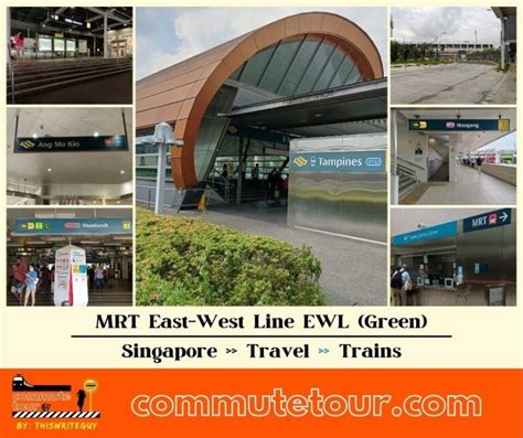 Singapore Green East West Line MRT