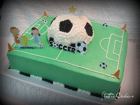 Stettie Cakes Soccer Game Cake