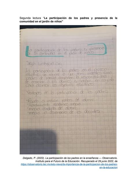 Portafolio De Evidencias Observaci N Y An Lisis De La Practica En