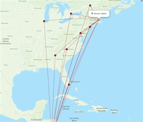 All Flight Routes From Boston To Guanacaste Bos To Lir Flight Routes