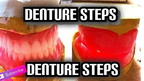 Denture Steps Bite Blocks And Bite Registration YouTube