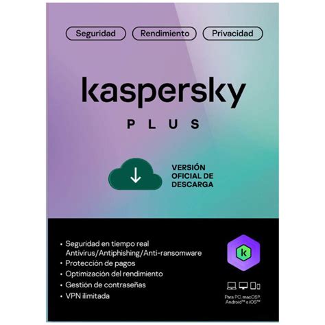 Antivirus Kaspersky Plus Dispositivo A Os