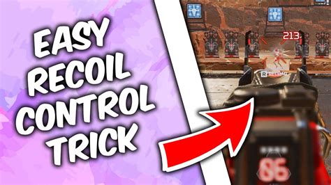 Control Flatline Recoil With An Easy Trick 100 Accuracy Apex