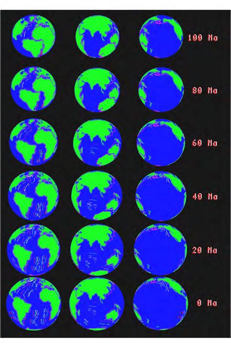 A Typical Expanding Earth Reconstruction Based On Geological Data