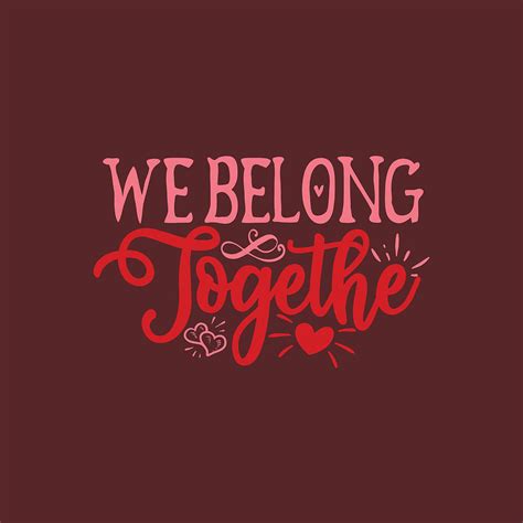 We Belong Together Images