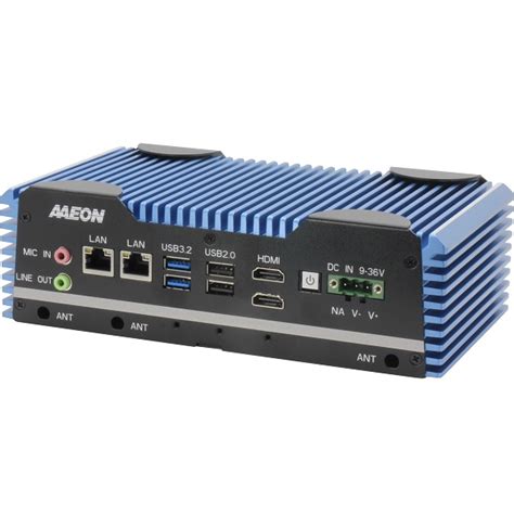 Aaeon Boxer Adn Intel Core I Atom N Series Fanless Compact