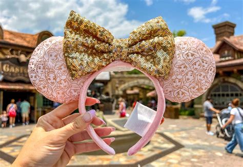 New Gold And Pink Princess Ears Arrive In Disney World Mickeyblog