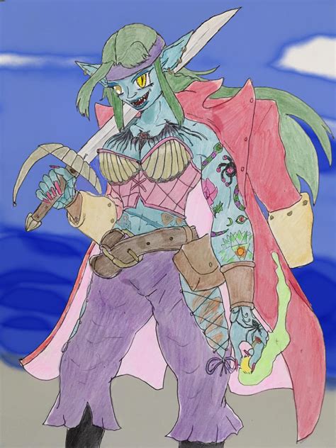 Goblin Hexblade Pirate Tome Warlock Kleo The Squid Rdnd