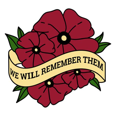 Anzac Day Decorative Flower Png And Svg Design For T Shirts