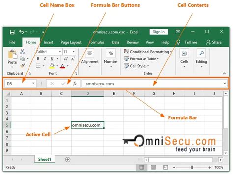 Formula Bar In Excel