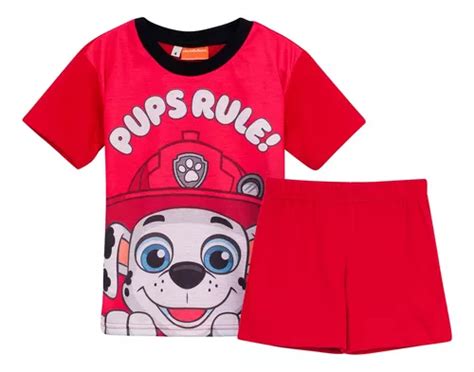 Pijama Ni Os Marshall Paw Patrol Original Nickelodeon