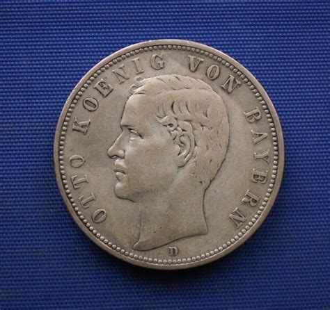 5 Mark 1898 D Otto König v Bayern silberpreis 64 eBay