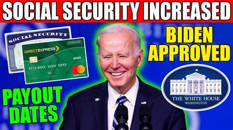 JUST IN BIDEN APPROVED SOCIAL SECURITY INCREASED GREAT NEWS FOR SSI