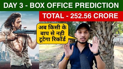 Pathan Day 3 Box Office Prediction Pathan Box Office Collection Shah