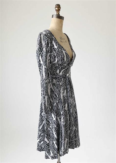 Vintage 1970s Diane Von Furstenberg Wrap Dress Gem