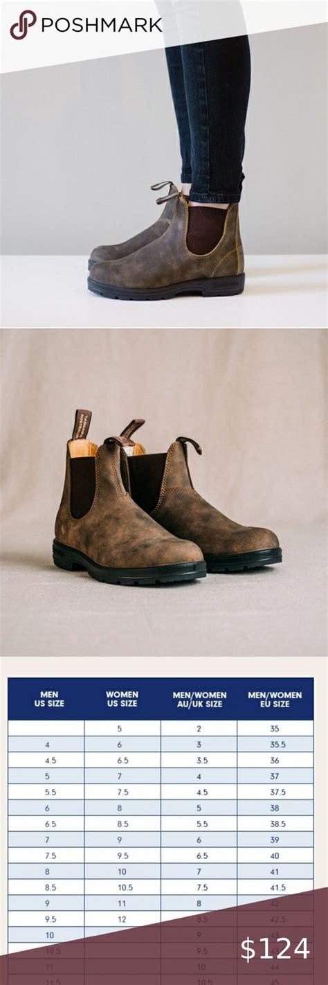 Blundstone 585 Classic Rustic Brown US 6 5W 3 5 AUS Brown Chelsea