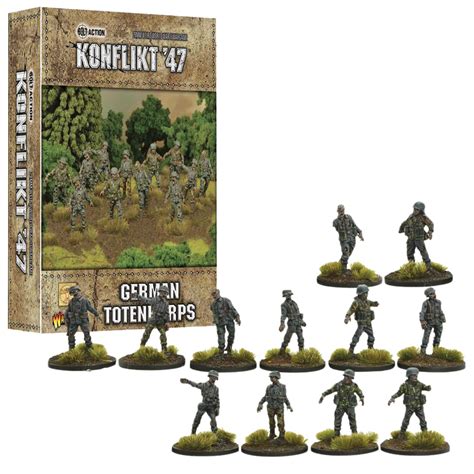 Buy Wargames Delivered Konflikt 47 Bolt Action GermanTotenkorps 28mm