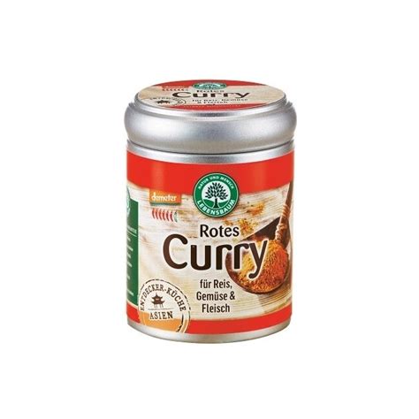 Przyprawa curry czerwone BIO 55 g Lebensbaum cena 24 30zł Sklep AleEko pl