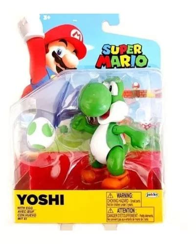 Super Mario Bros Figura Articulada Yoshi Cm