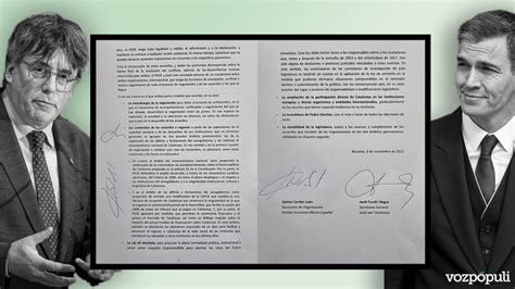 Este es el documento íntegro del acuerdo entre PSOE y Junts para la