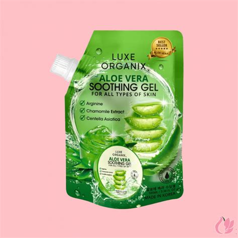 Luxe Organix Aloe Vera Soothing Gel 99 85 100ml Lifestyle In Cloud Uae